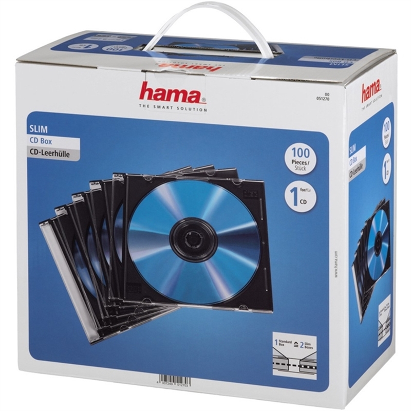 hama-cd-huelle-slim-polystyrol-fuer-1-cd/dvd-farblos/schwarz-100-stueck