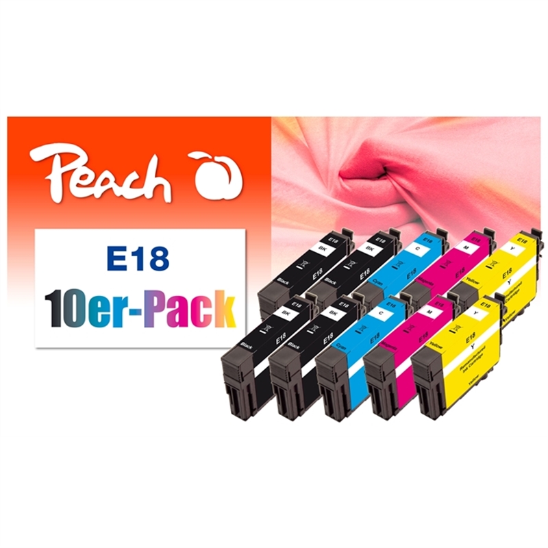peach-10er-pack-tintenpatronen-kompatibel-zu-epson-no-18