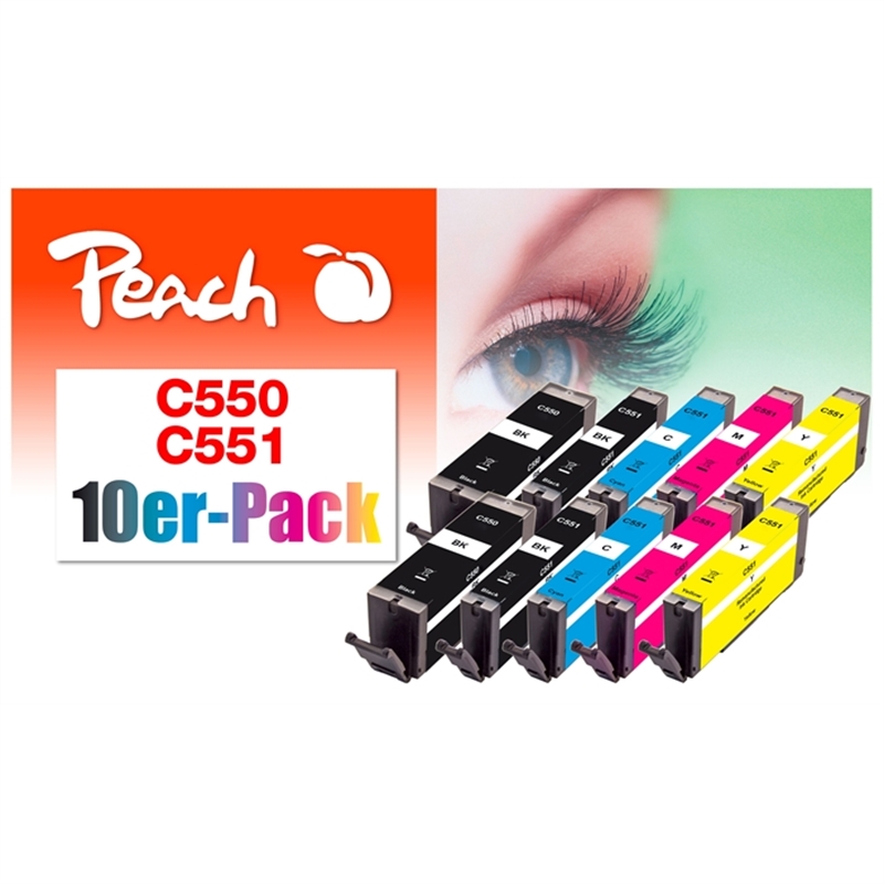 peach-10er-pack-tintenpatronen-kompatibel-zu-canon-pgi-550-cli-551