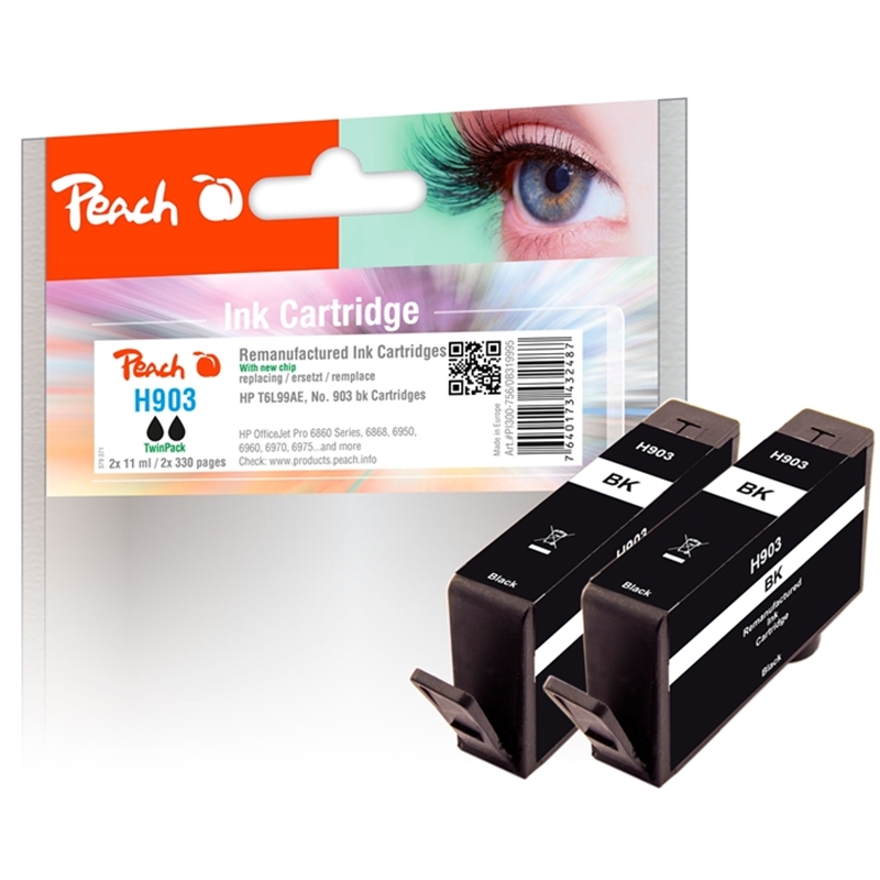 peach-doppelpack-tintenpatrone-schwarz-kompatibel-zu-hp-no-903-t6l99ae