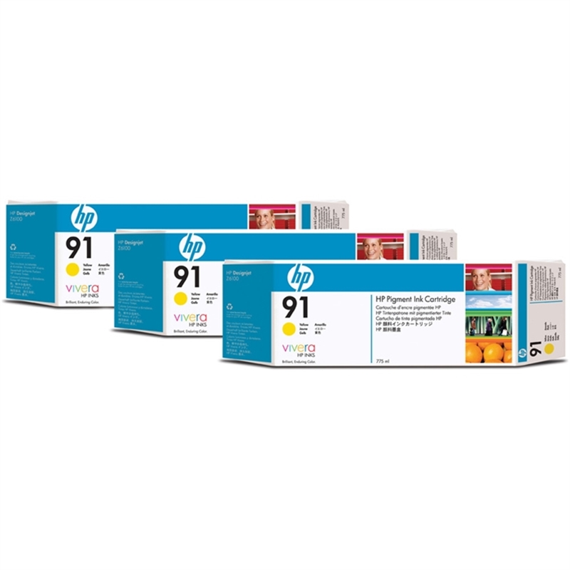 hp-tintenpatrone-vivera-91-c9485a-original-gelb-775-ml-3-stueck