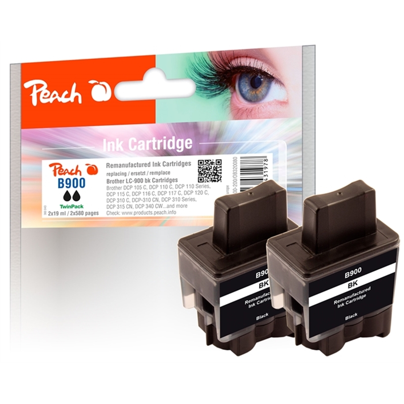 peach-doppelpack-tintenpatronen-schwarz-kompatibel-zu-brother-lc-900bk-2