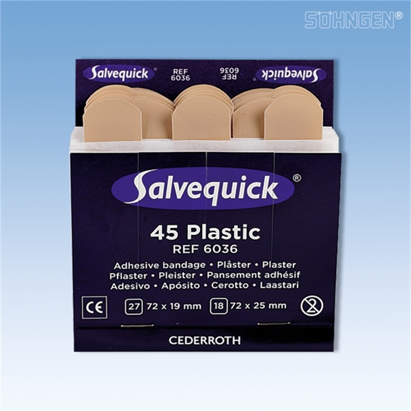 salvequick-ersatzfuellung-pflaster-6036-wasserfest-45-stueck