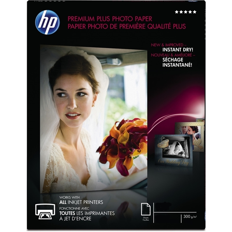 hp-inkjetpapier-premium-plus-photo-paper-a4-300-g/m-weiss-seidenmatt-20-blatt