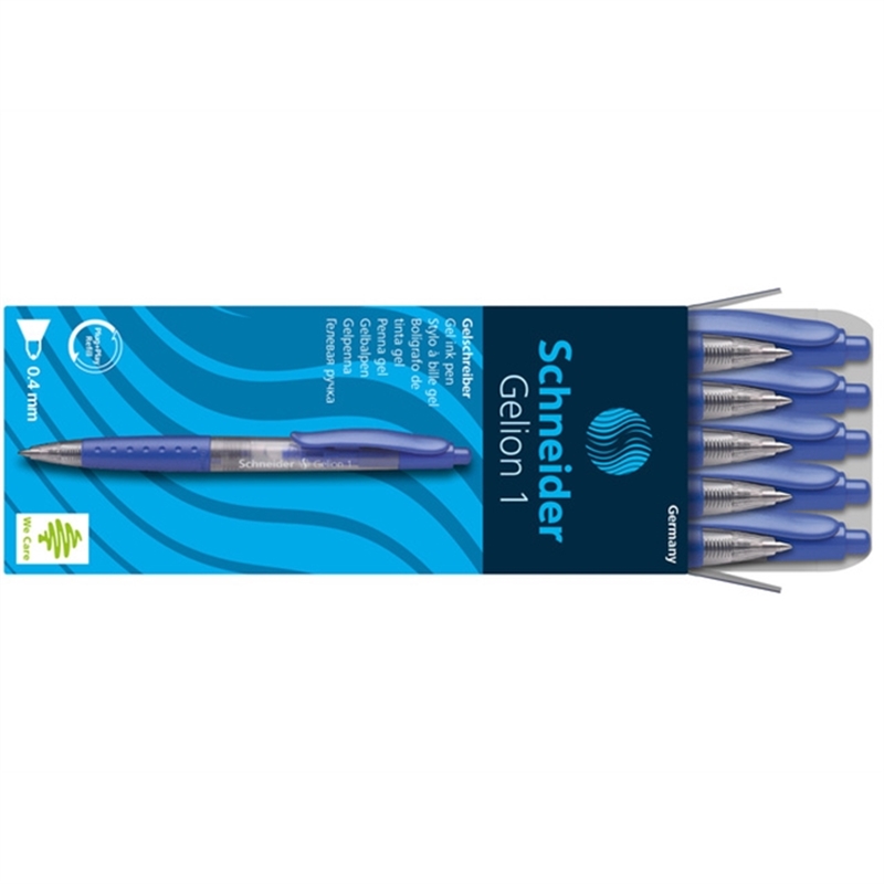 schneider-gelschreiber-gelion-1-druckmechanik-0-4-mm-schreibfarbe-blau