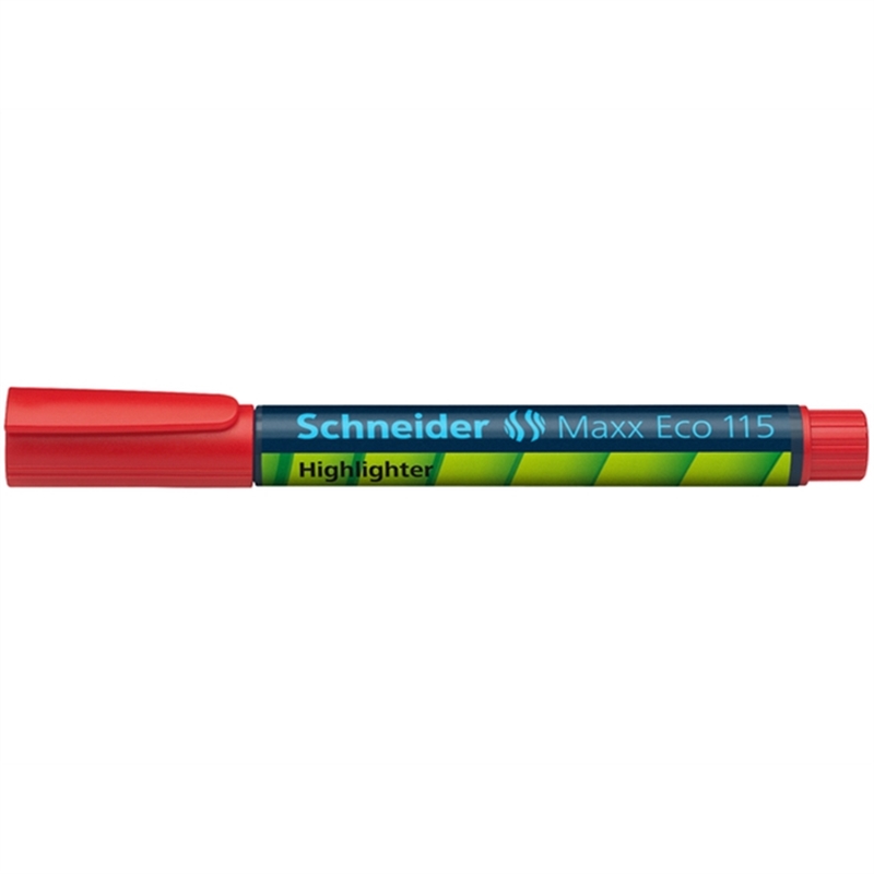 schneider-textmarker-maxx-115-nachfuellbar-keilspitze-1-4-mm-schreibfarbe-rot