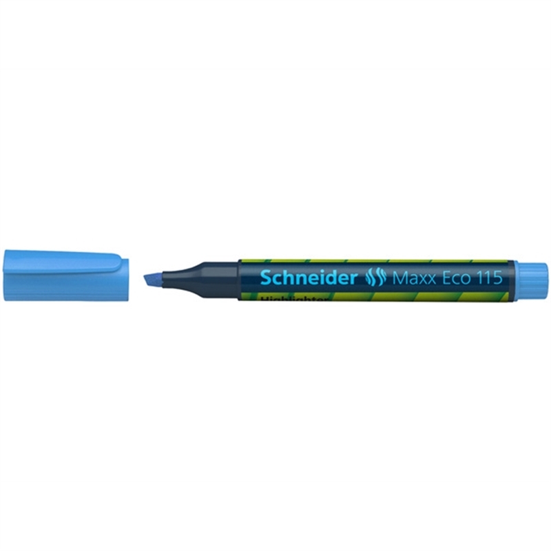 schneider-textmarker-maxx-115-nachfuellbar-keilspitze-1-4-mm-schreibfarbe-blau