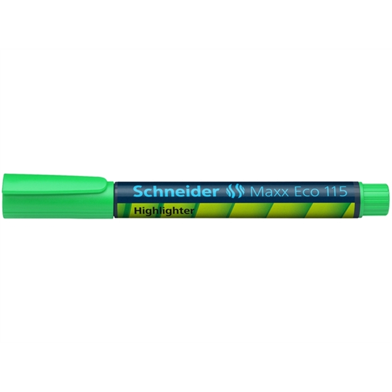schneider-textmarker-maxx-115-nachfuellbar-keilspitze-1-4-mm-schreibfarbe-gruen