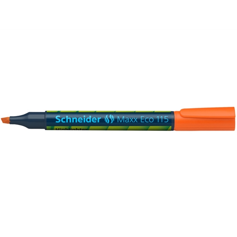 schneider-textmarker-maxx-115-nachfuellbar-keilspitze-1-4-mm-schreibfarbe-orange