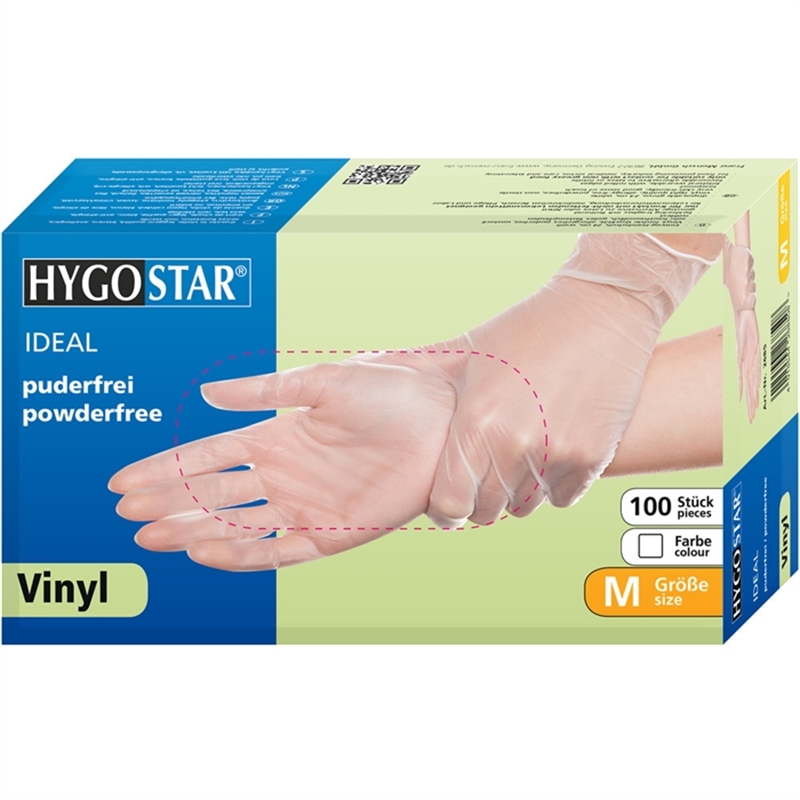 hygostar-handschuh-ideal-vinyl-puderfrei-groesse-m-weiss-transparent-100-stueck