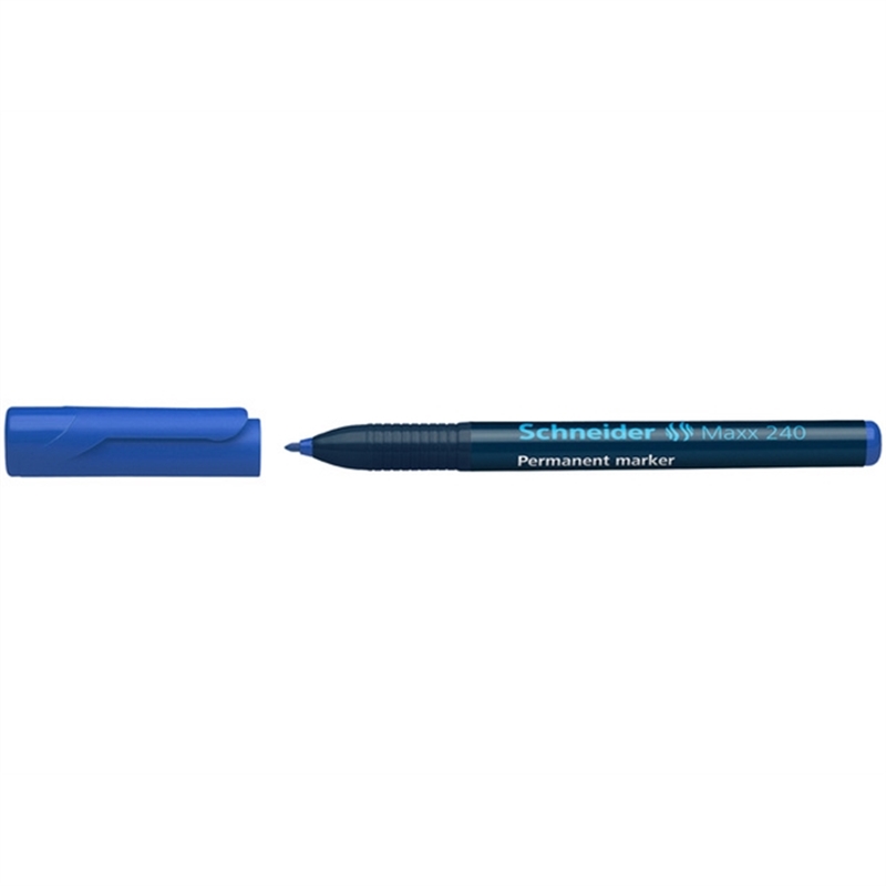 schneider-permanentmarker-maxx-240-einweg-rundspitze-1-2-mm-schreibfarbe-blau