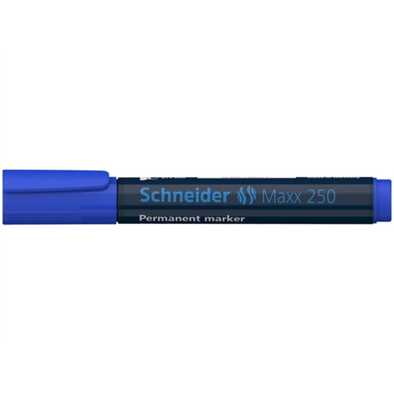 schneider-permanentmarker-250-nachfuellbar-keilspitze-2-7-mm-schreibfarbe-blau