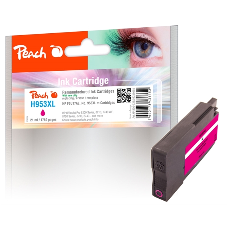 peach-tintenpatrone-magenta-hc-kompatibel-zu-hp-no-953xl-f6u17ae