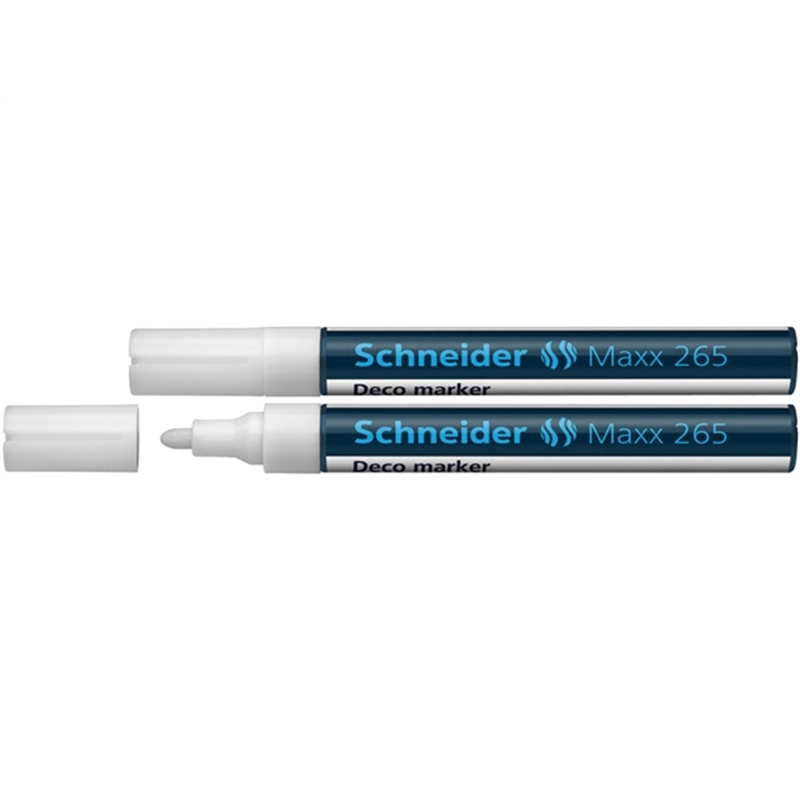 schneider-kreidemarker-deco-marker-maxx-265-rundspitze-1-3-mm-schreibfarbe-weiss