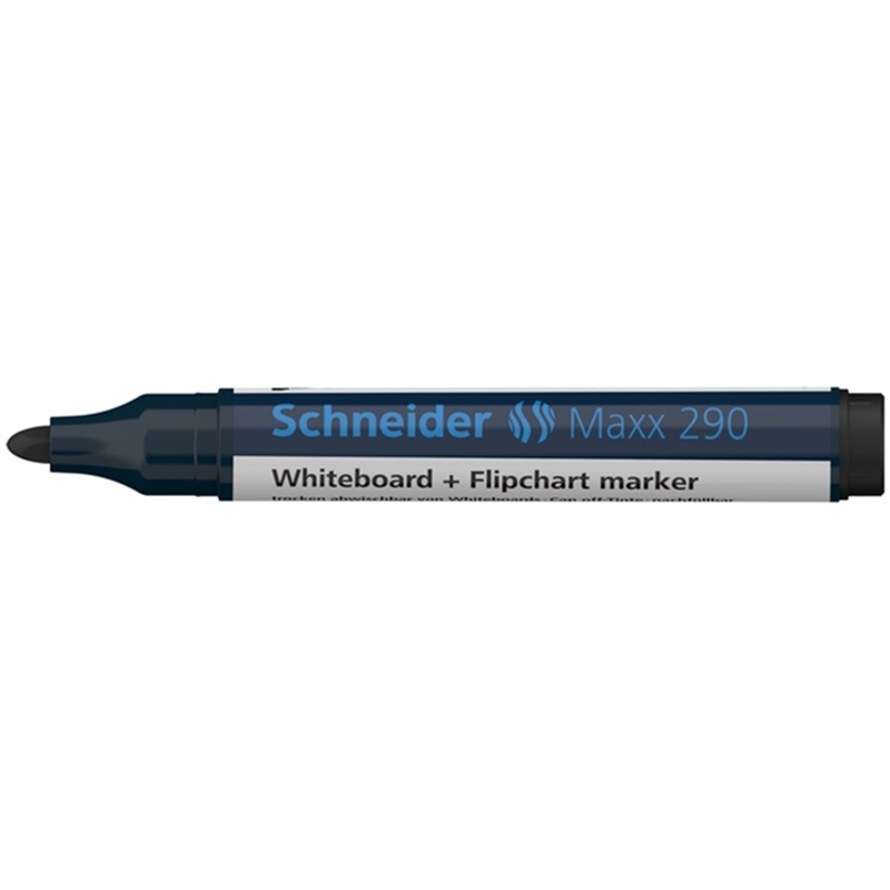 schneider-boardmarker-maxx-290-nachfuellbar-rundspitze-2-3-mm-schreibfarbe-schwarz