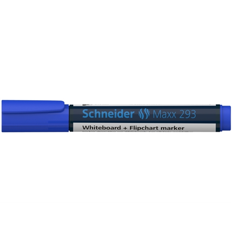 schneider-boardmarker-maxx-293-nachfuellbar-keilspitze-2-5-mm-schreibfarbe-blau