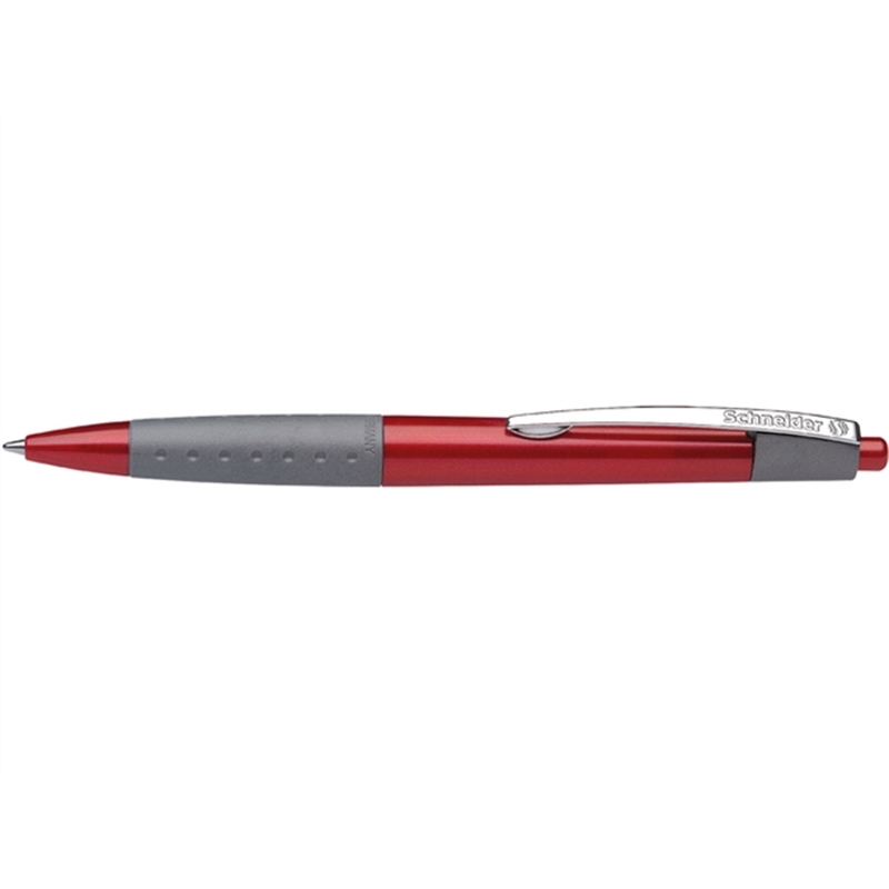 schneider-kugelschreiber-loox-druckmechanik-m-schreibfarbe-rot