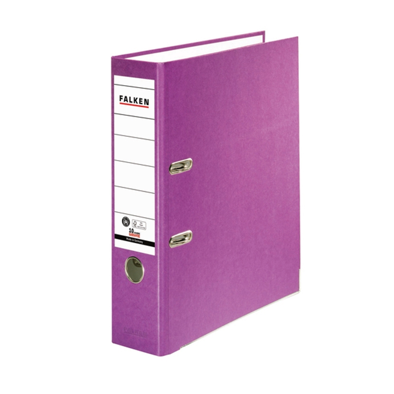 falken-recycolor-farb-ordner-a4-s80-mit-geklebt-rueckenschild-violett