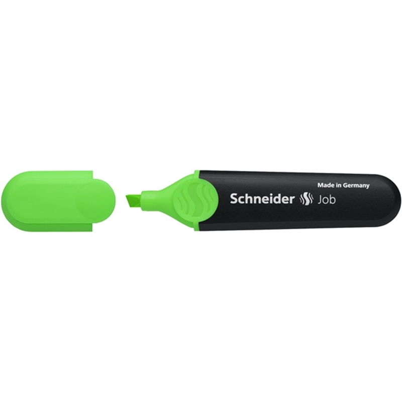 schneider-textmarker-job-nachfuellbar-keilspitze-1-5-mm-schreibfarbe-gruen