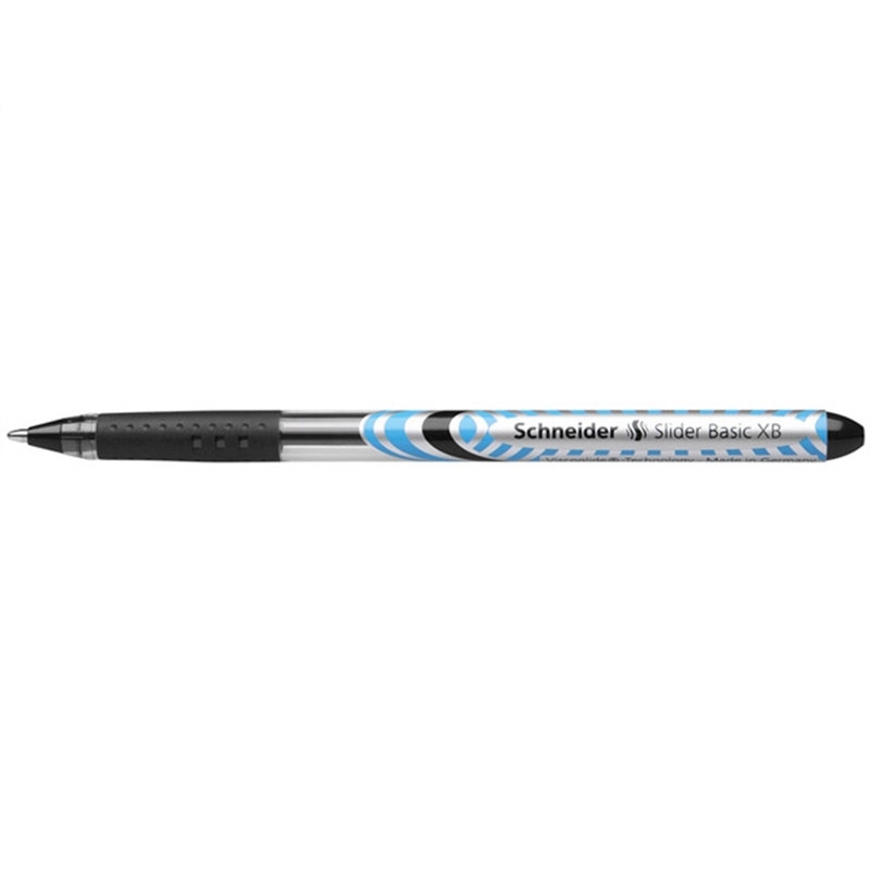 schneider-kugelschreiber-slider-basic-mit-kappe-xb-0-7-mm-schreibfarbe-schwarz