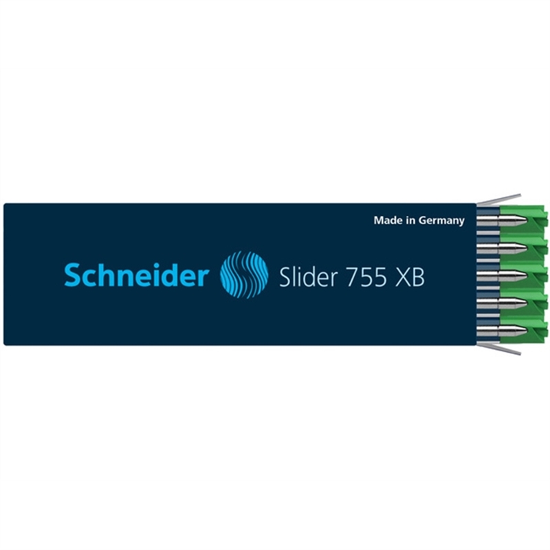 schneider-kugelschreibermine-slider-755-system-g2-grossraum-xb-schreibfarbe-gruen