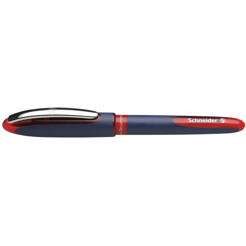 schneider-tintenkugelschreiber-one-business-mit-kappe-0-6-mm-schreibfarbe-rot