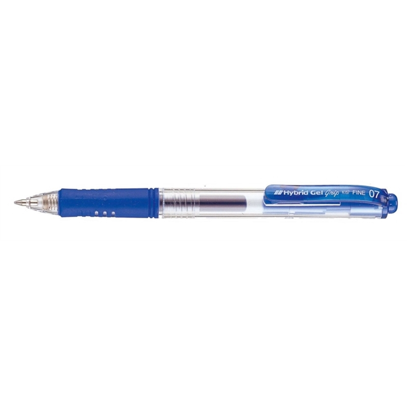 pentel-gelschreiber-hybrid-gel-grip-k157-druckmechanik-0-35-mm-schreibfarbe-blau