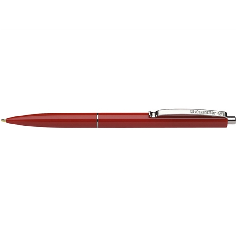 schneider-kugelschreiber-k-15-druckmechanik-m-schaftfarbe-rot-schreibfarbe-rot