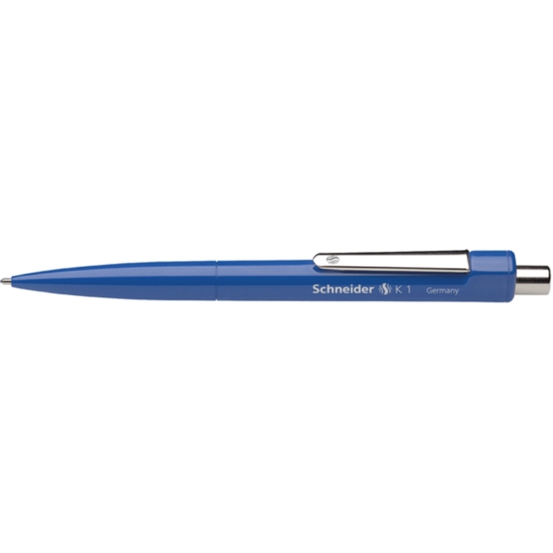 schneider-kugelschreiber-k1-nachfuellbar-druckmechanik-m-schreibfarbe-blau