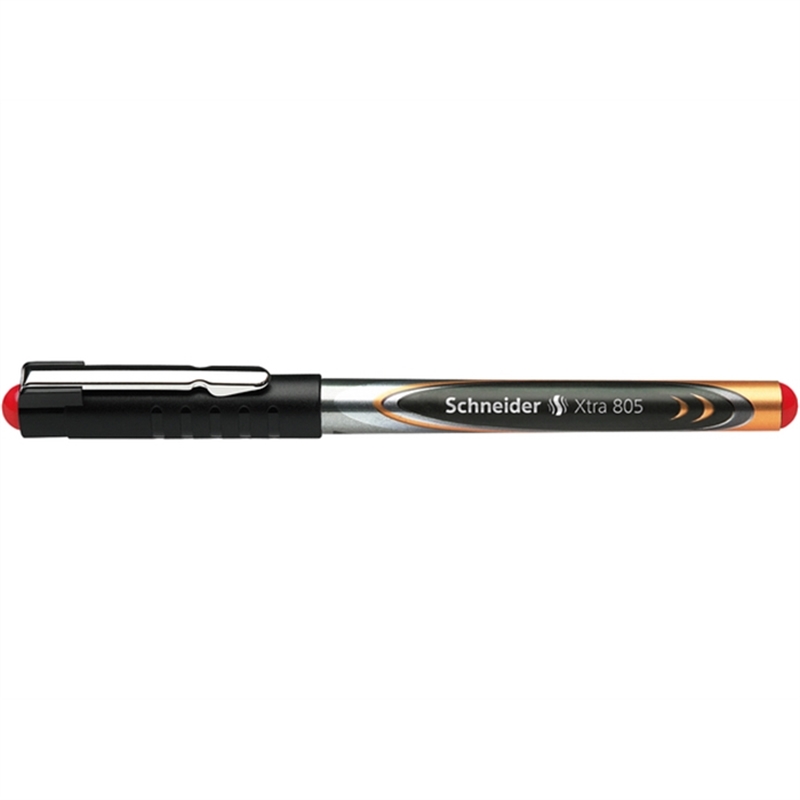 schneider-tintenkugelschreiber-xtra-805-mit-kappe-0-5-mm-schreibfarbe-rot