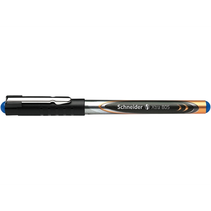 schneider-tintenkugelschreiber-xtra-805-mit-kappe-0-5-mm-schreibfarbe-blau