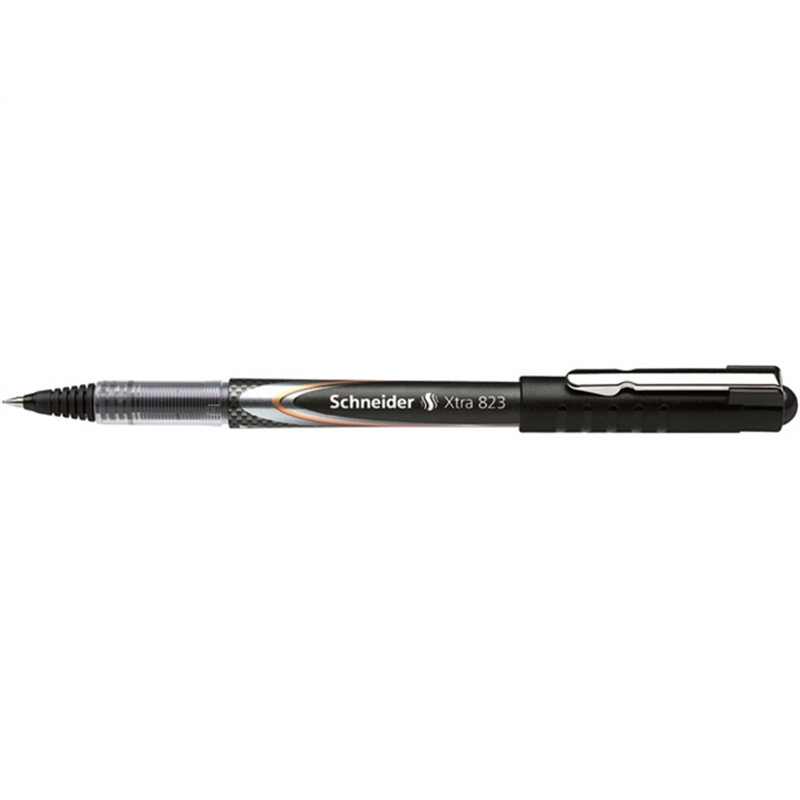 schneider-tintenkugelschreiber-xtra-823-mit-kappe-0-3-mm-schreibfarbe-schwarz