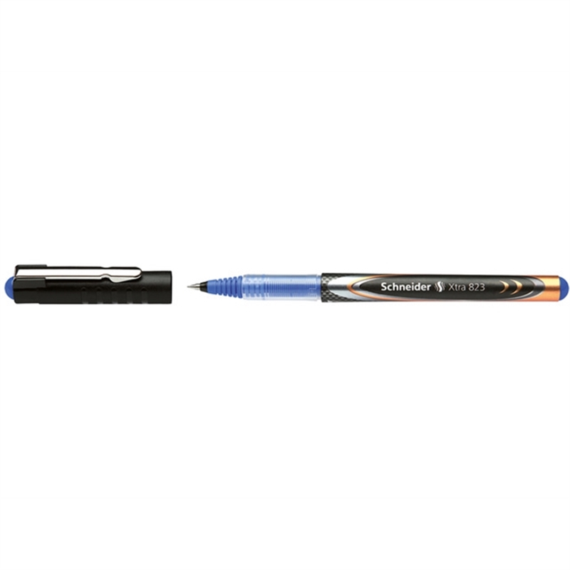 schneider-tintenkugelschreiber-xtra-823-mit-kappe-0-3-mm-schreibfarbe-blau