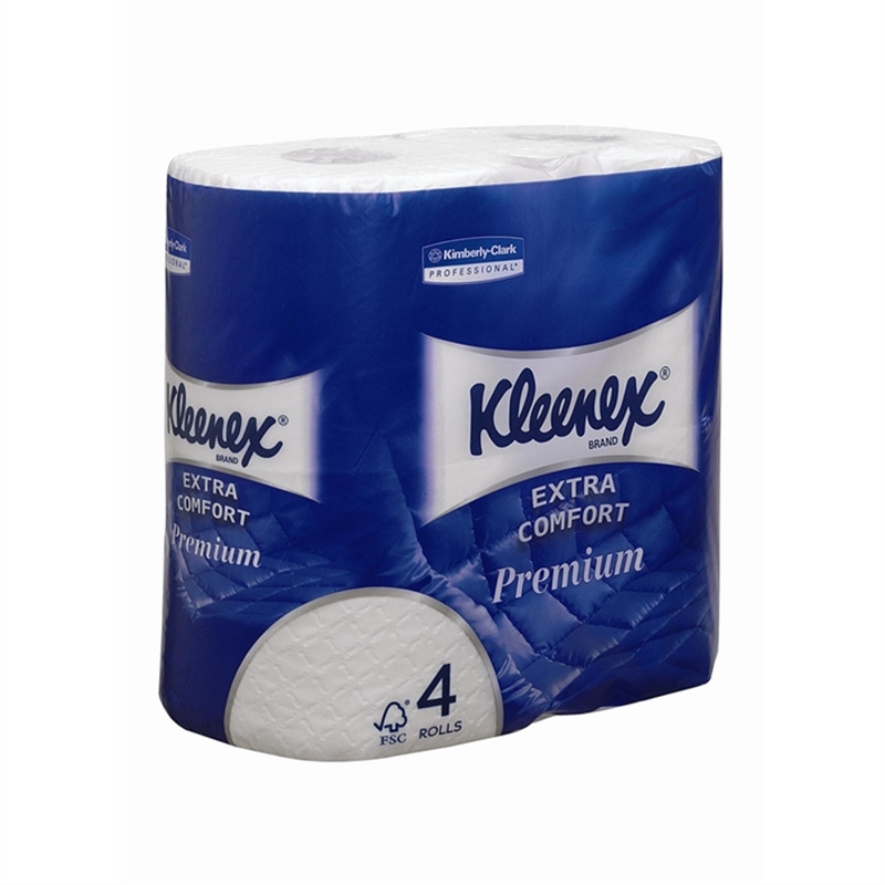 kleenex-toilettenpapier-tissue-4lagig-auf-rolle-160-blatt-6-x-4-rollen-hochweiss-24-rollen