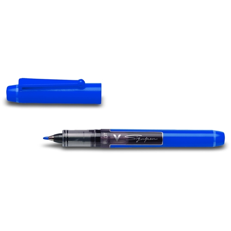 pilot-faserschreiber-v-sign-pen-mit-kappe-0-6-mm-schreibfarbe-blau