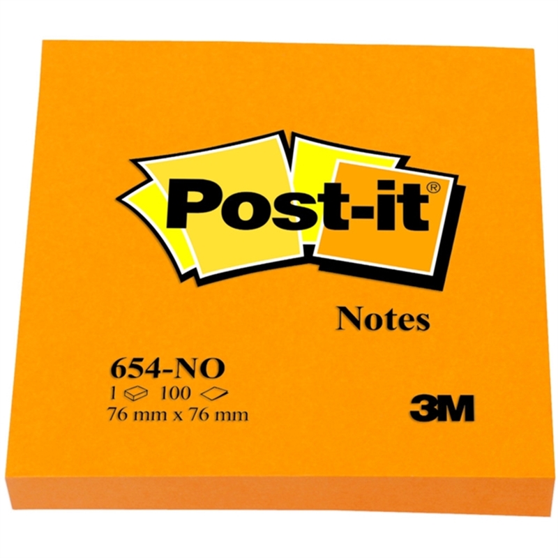 post-it-haftnotiz-76-x-76-mm-neonorange-100-blatt-6-stueck