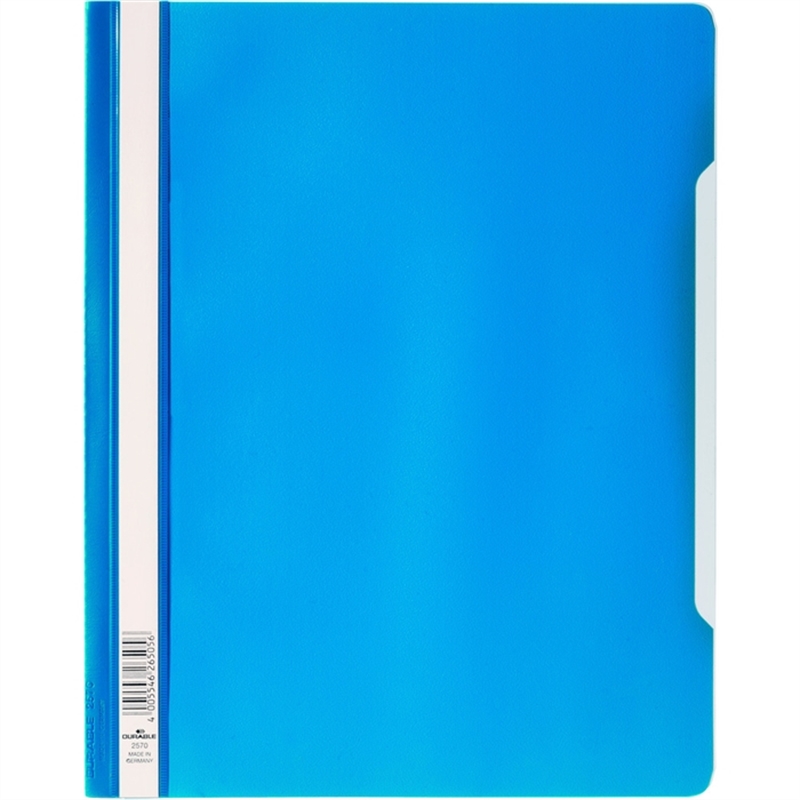 durable-schnellhefter-transparenter-vorderdeckel-kaufmaennische-heftung-a4-blau