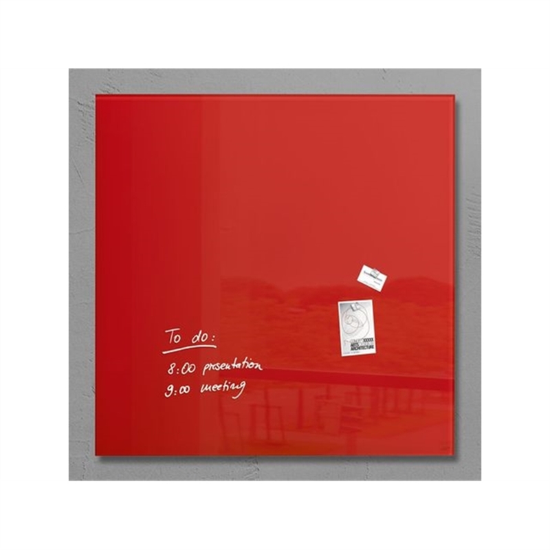 sigel-schreibtafel-artverum-sicherheitsglas-magnetisch-100-x-100-cm-rot