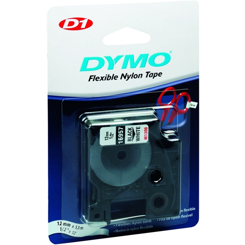 dymo-schriftbandkassette-d1-selbstklebend-permanent-nylon-12-mm-x-3-5-m-schwarz-auf-weiss