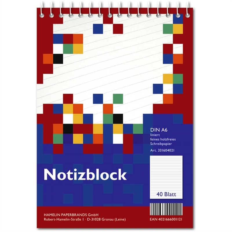 landr-spiralnotizblock-liniert-a6-70-g/m-holzfrei-weiss-40-blatt-10-stueck