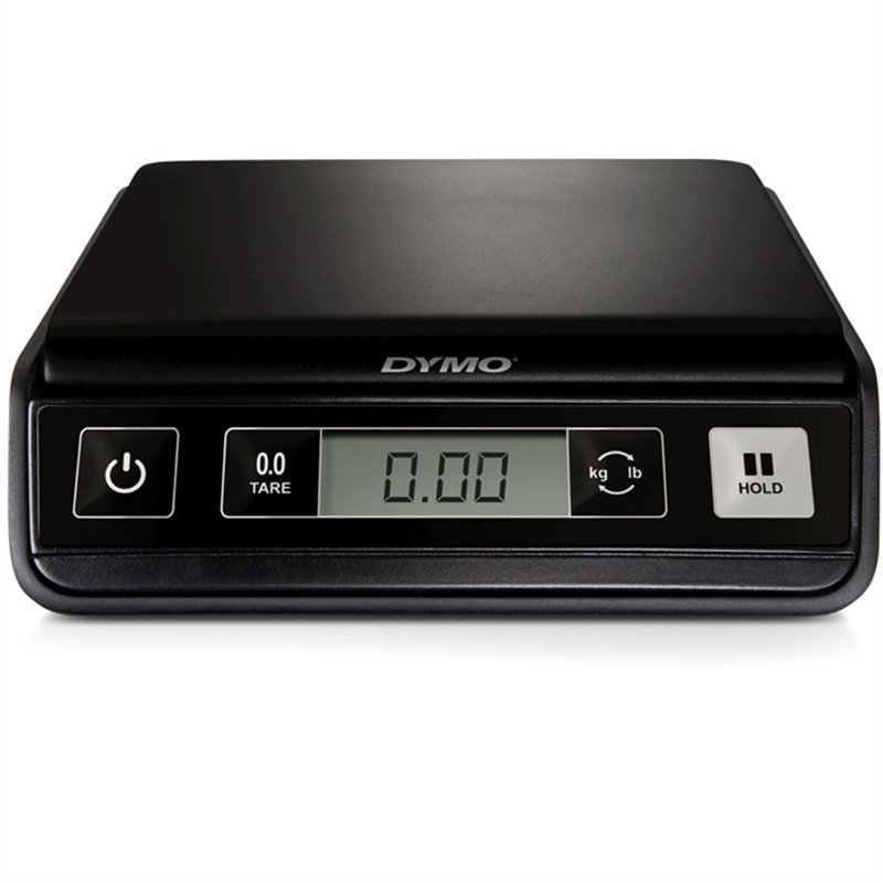 dymo-briefwaage-m1-batteriebetrieb-wiegebereich-bis-1-kg-teilung-1-g-wiegeteller-150-x-150-mm-schwarz