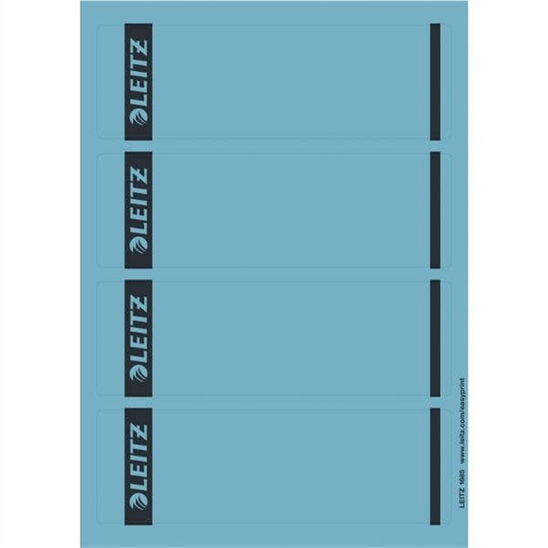 leitz-rueckenschild-auf-a4-bogen-selbstklebend-papier-breit-/-kurz-61-x-192-mm-blau-100-stueck
