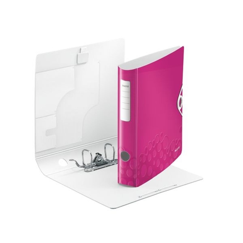 leitz-ordner-acitve-wow-polyfoam-sk-rueckenschild-mit-griffloch-a4-82-mm-pink-metallic