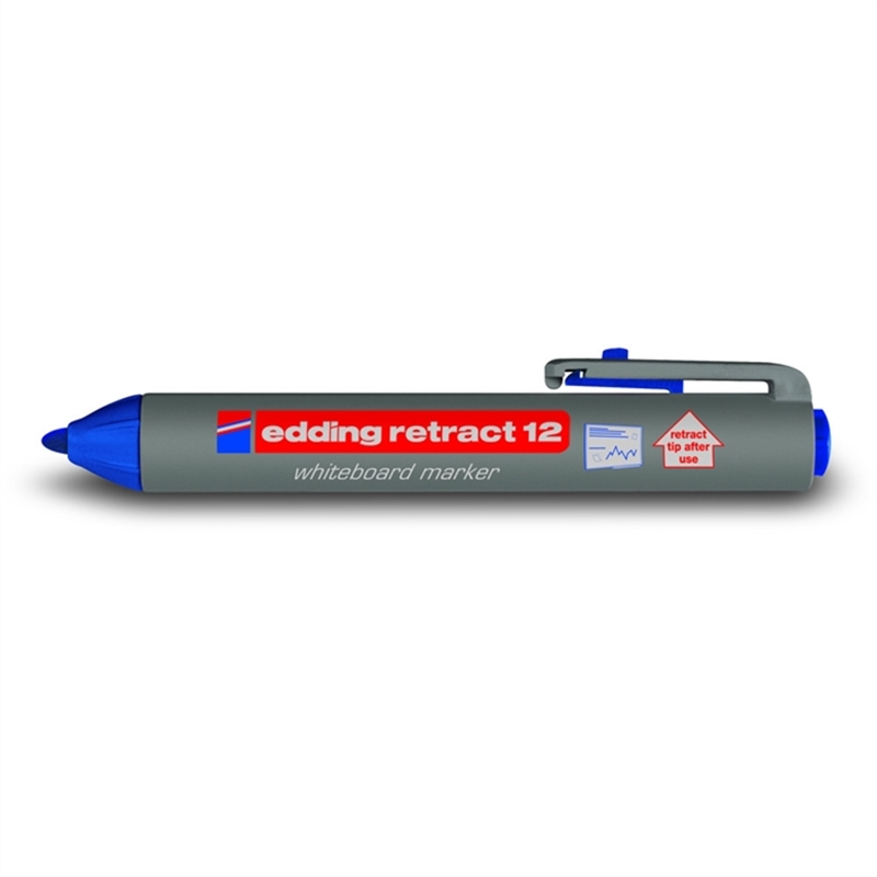 edding-boardmarker-retract-12-nachfuellbar-rundspitze-1-5-3-mm-schaftfarbe-grau-schreibfarbe-blau