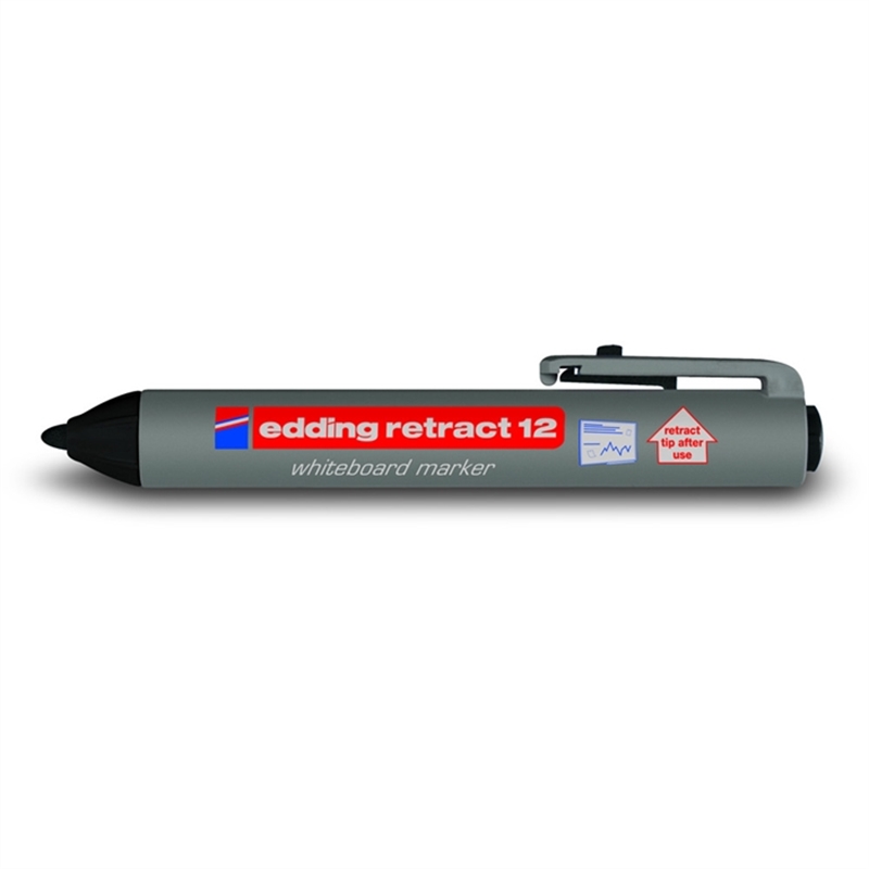 edding-boardmarker-retract-12-nachfuellbar-rundspitze-1-5-3-mm-schaftfarbe-grau-schreibfarbe-schwarz