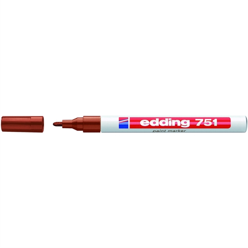 edding-lackmarker-751-rundspitze-1-2-mm-schreibfarbe-braun