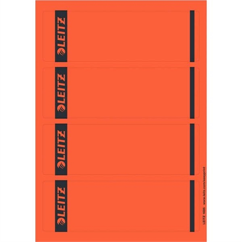 leitz-rueckenschild-auf-a4-bogen-selbstklebend-papier-breit-/-kurz-61-x-192-mm-rot-100-stueck