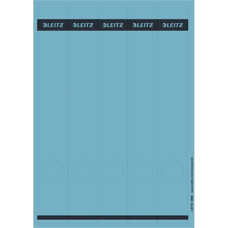 leitz-rueckenschild-auf-a4-bogen-selbstklebend-papier-schmal-/-lang-39-x-285-mm-blau-125-stueck