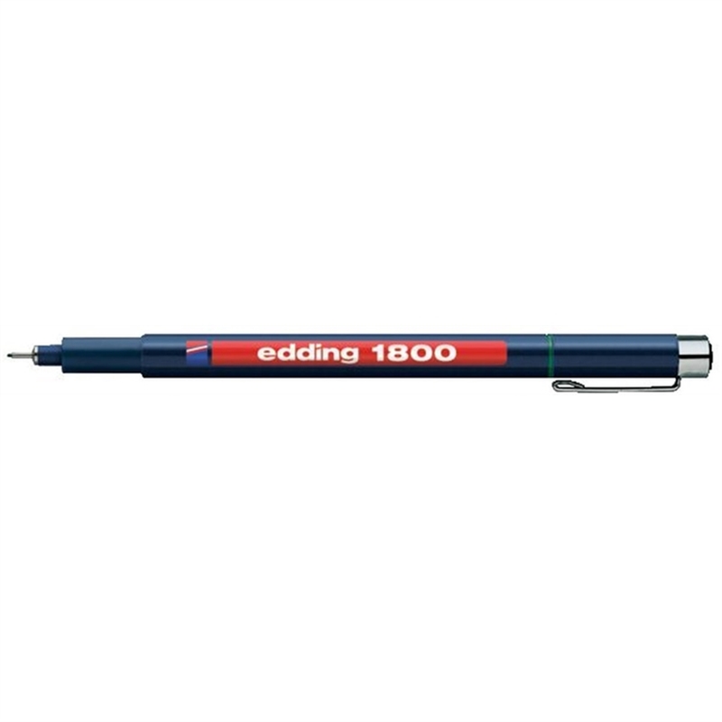 edding-faserschreiber-1800-profipen-0-25-mm-schreibfarbe-gruen