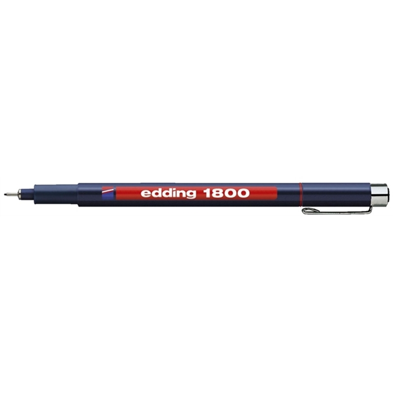 edding-faserschreiber-1800-profipen-0-25-mm-schreibfarbe-rot